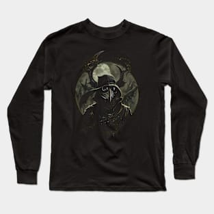 Dark Moon Plague Doctor Long Sleeve T-Shirt